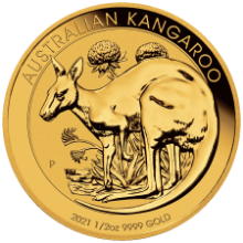 Picture of 2021 1/2oz Kangaroo Gold Coin