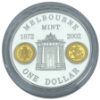 Picture of 2002 Australian 1oz Silver Melbourne 130 Years Proof Coin in Presentation Box