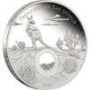 Picture of 2014 Australian 1oz Silver Treasures of The World Australia Locket Proof Coin in Presentation Box
