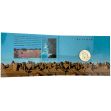 Picture of 1990 Australian 20g Silver $10 West Australia Uncirculated Coin in Presentation Sleeve