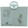 Picture of 1990 Australian 20g Silver $10 Piedfort Series Birds of Australia Cockatoo in Presentation Sleeve