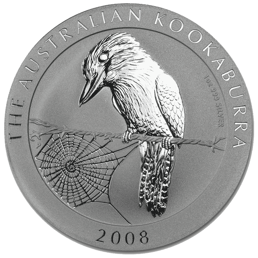 Picture of 2008 1oz Kookaburra Silver Coin