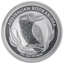 Picture of 2012 1kg Kookaburra Silver Coin