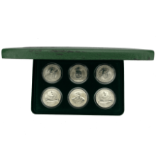 Picture of 1994-1996 Australian Silver Olympic Heritage Series Uncirculated 6 Coin Set in Presentation Box