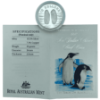 Picture of 1992 Australian 20g Silver $10 Piedfort Series Birds of Australia Penguin in Presentation Sleeve