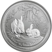 Picture of 2011 1/2oz Lunar Rabbit Silver Coin