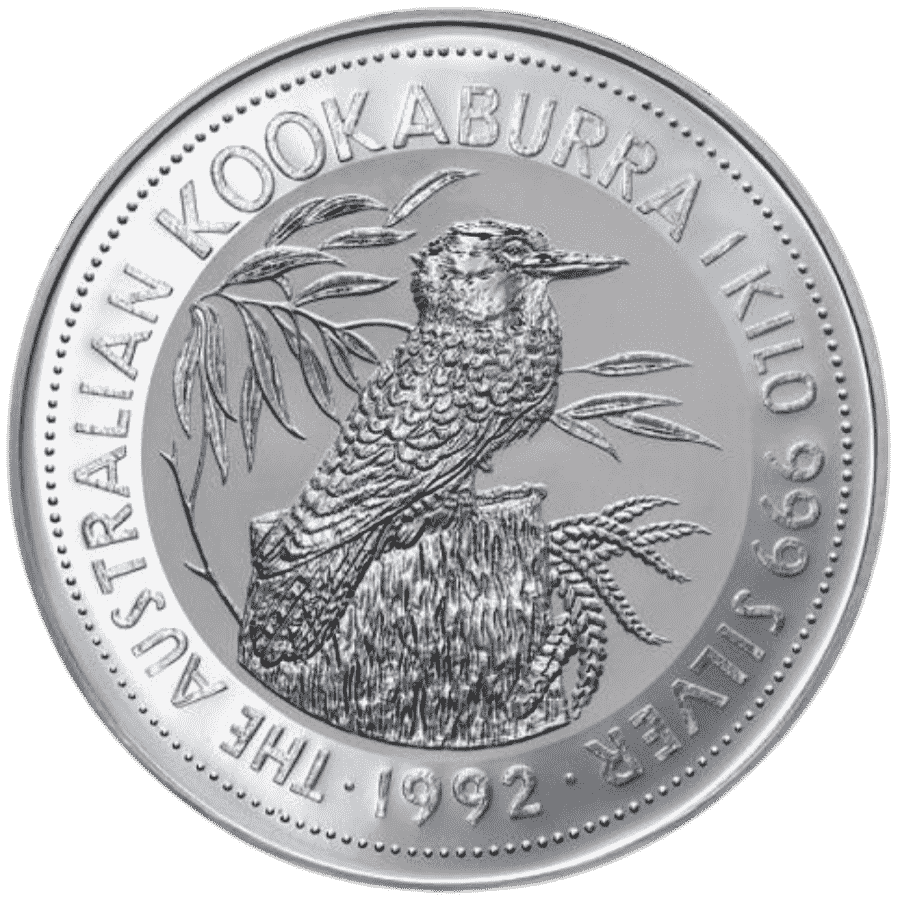Picture of 1992 1kg Kookaburra Silver Coin