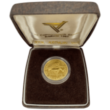 Picture of 1982 Australian 10g $200 Commonwealth Games Brisbane Proof Coin in Presentation Box