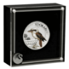 Picture of 2022 1oz Kookaburra Silver Coloured Coin - World Money Fair Special Issue