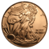 Picture of 1oz Walking Liberty Copper Round