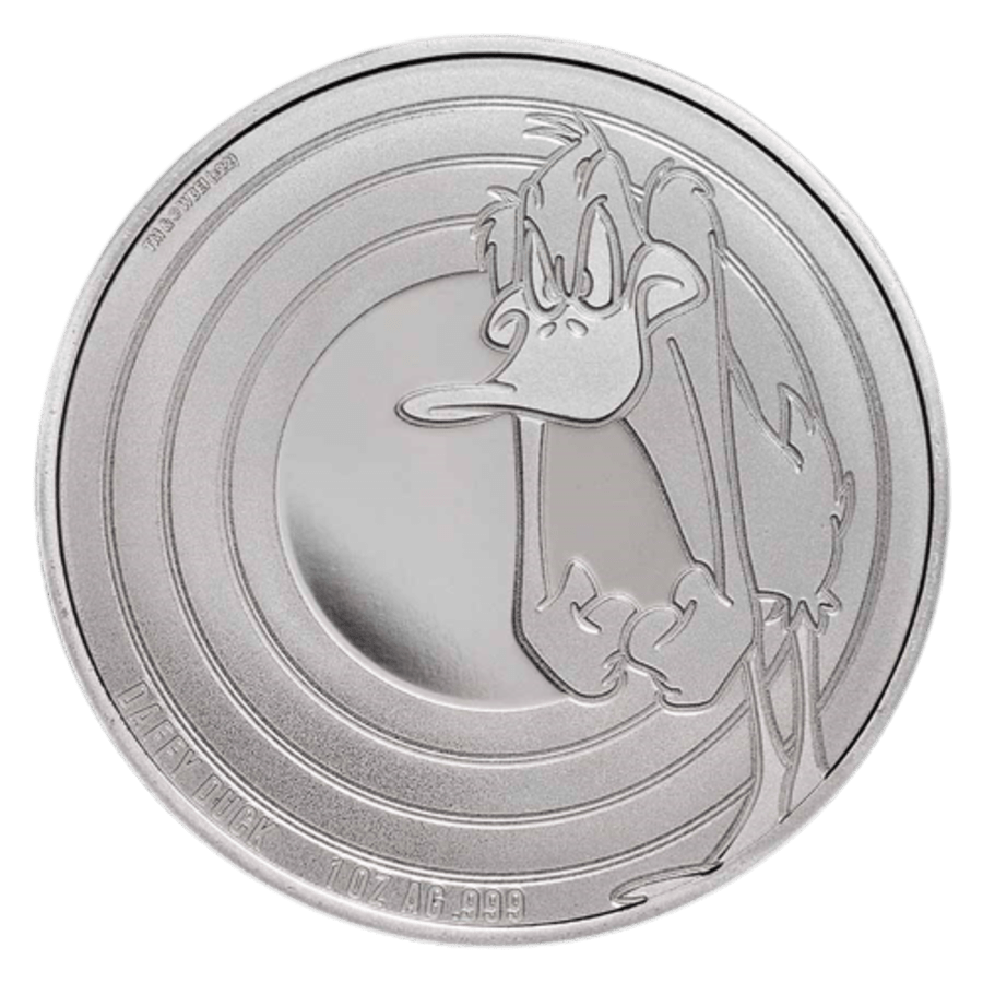 Picture of 2022 1oz Looney Tunes Daffy Duck Silver Coin