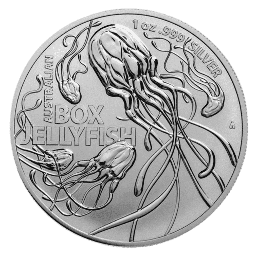Picture of 2023 1 oz Australian Box Jellyfish Silver Coin