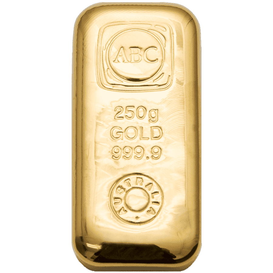 Picture of 250g ABC Gold Cast Bar