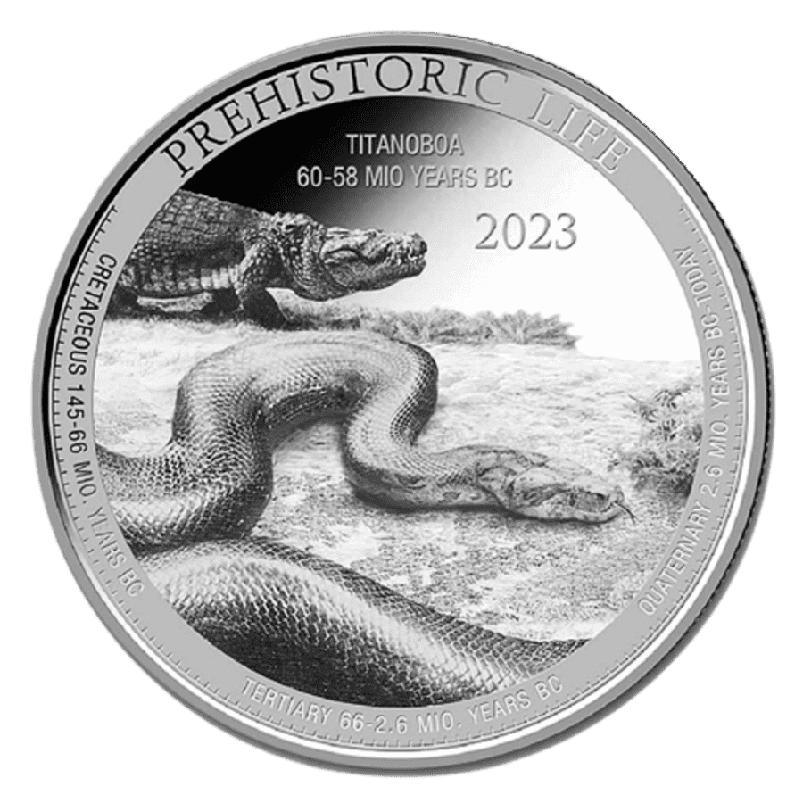 Picture of 2023 1oz Titanoboa Silver Coin