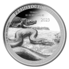 Picture of 2023 1oz Titanoboa Silver Coin