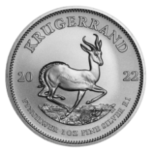Picture of 2022 1oz South African Krugerrand Silver Coin