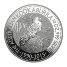 Picture of 2015 10oz Kookaburra Silver Coin 25th Anniversary