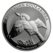 Picture of 2011 10oz Kookaburra Silver Coin