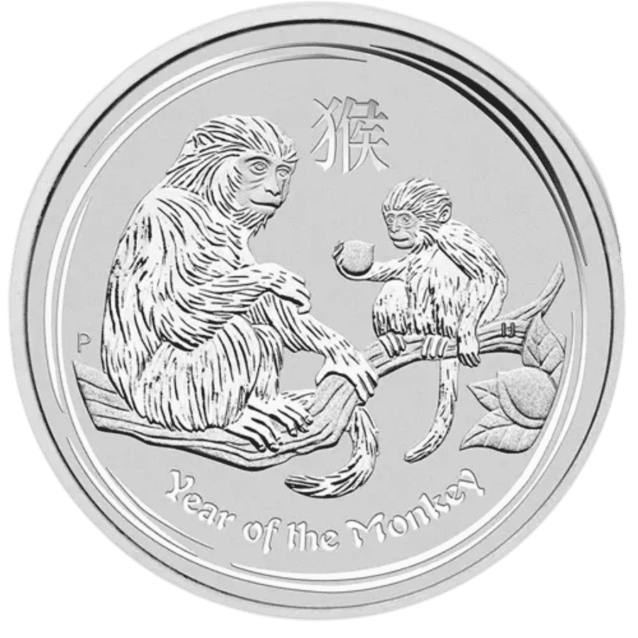 Picture of 2016 10oz Lunar Series II Year of the Monkey Silver Coin
