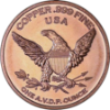 Picture of 1oz Air Force F-22 Raptor Copper Round