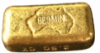 Picture of 2.5oz Vintage Geomin Gold Cast Bar