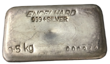 Picture of 500g Vintage Engelhard Silver Bar