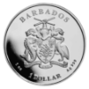 Picture of 2022 1oz Barbados Caribbean Octopus BU Silver Coin