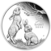 Picture of 2023 Lunar Series III Year Of The Rabbit Three Proof Silver Coin Set in box