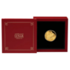 Picture of 2023 1oz Lunar Series III Year Of The Rabbit Proof Gold Coin in presentation box