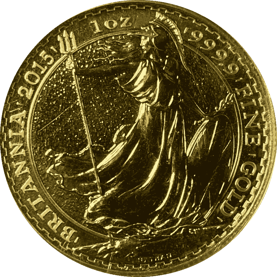 Picture of 2015 1oz Britannia Gold Bullion Coin