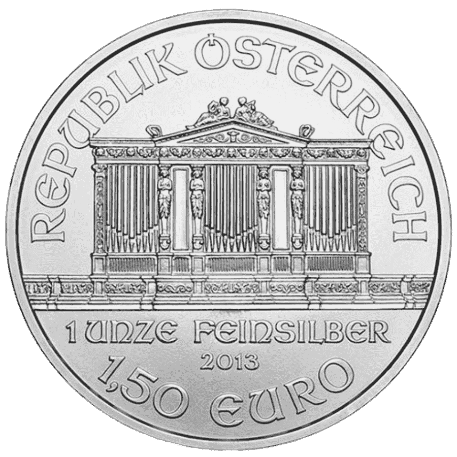 Picture of 2013 1oz Austrian Philharmonic Silver Coin