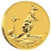 Picture of 2012 Australian 0.5g Gold Kangaroo Miniature Proof Coin in Presentation Sleeve