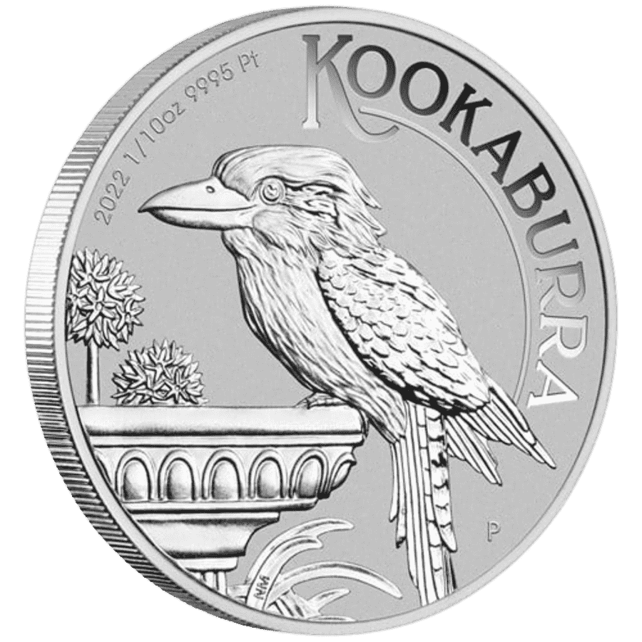 Picture of 2022 1/10th oz Kookaburra Platinum Coin