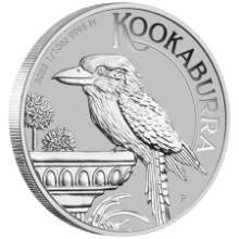 Picture of 2022 1/10th oz Kookaburra Platinum Coin