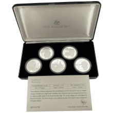 Picture of 1995 Australian Masterpieces in Silver Colonial Australia  Silver 5 Coin Proof Set