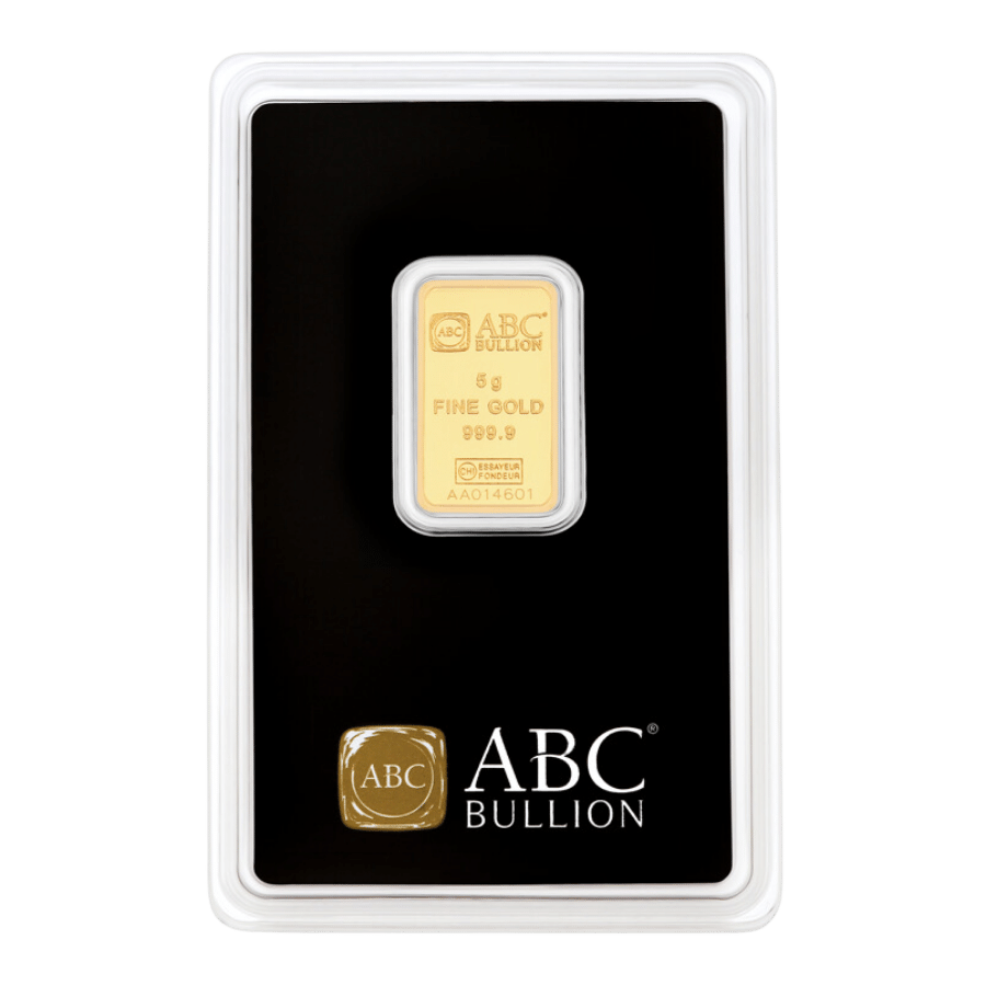 Picture of 5g ABC Gold Minted Bar