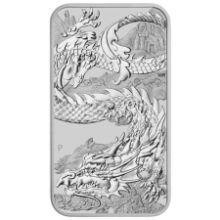 Picture of 2023 1oz Dragon Rectangular Silver Coin