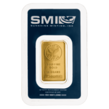 Picture of 10g Sunshine Mint Gold Minted Bar