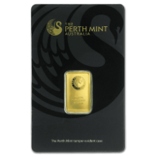 Picture of 5g Perth Mint Gold Minted Bar