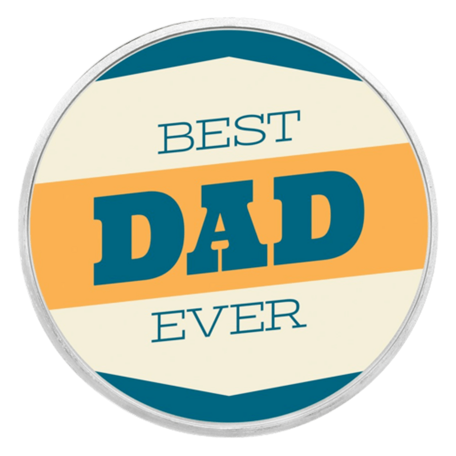 Picture of 1oz Best Dad Ever Colourised Silver Coin