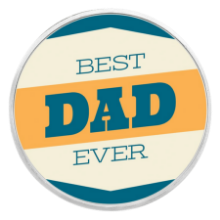 Picture of 1oz Best Dad Ever Colourised Silver Coin