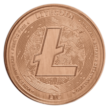 Picture of 1oz Litecoin Copper Round