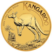 Picture of 2024 1/4oz Kangaroo Gold Coin